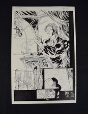 Witchblade Darkchylde 1 Image Randy Queen Splash Page Original Art Sketch picture