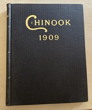Rare 1909 WSC “Chinook” School Yearbook WSU Washington State University picture