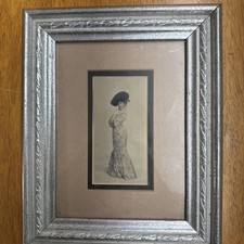 Vintage antique very old photograph of a woman 1904 early 1900’s picture