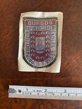 Burgos Spain Espana Coat of Arms Crest Souvenir Woven Patch Badge picture