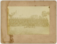 Spanish American War 20th Kansas Volunteer 1898 Marine Rough Riders Photo J11198 picture