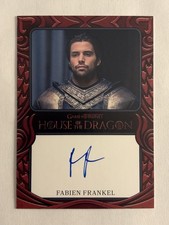 2024 Rittenhouse House of The Dragon Fabien Frankel Auto Bordered Criston Cole picture