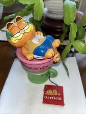 Garfield Drinkathon Vintage Figurine 1978 picture