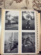Vintage Photos From 1930-1950s 119 B/W In Album picture