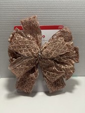 Celebrate It Christmas Tree Topper Bow picture