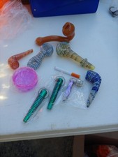 Smoking Glass Hand Pipes Lot Sale #10 ( More Lots Listed ) picture