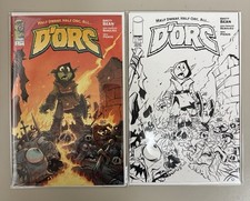 D’orc #1 Cover A 1st print Brett Bean D’orc #1 2nd Print B&W Comic Tom LE 1500 picture