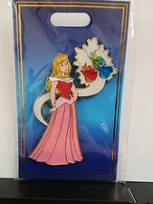 Disney D23 19 Expo WDI Heroines & Sidekicks Aurora & Fairies Pink Pin LE 300 NEW picture
