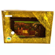 VTG 1970s Gunter Kerzen Old Heidelberg Wax Relief German 3D Art Framed Sealed picture