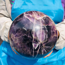 7.3LB Natural dream amethyst sphere quartz polished ball crystal healing decor picture