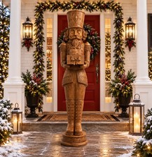 Member's Mark 6' Sculpted Classic Grand Nutcracker Elegant Holiday Decor picture