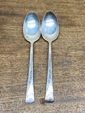 Vintage 1953  Revelation II Silverplate  2 Serving Spoon by International Silver picture