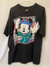 VINTAGE DISNEY MICKEY UNLIMITED JERRY LEIGH GRAPHIC T TEE SHIRT 1354 L / XL picture