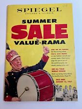 Original Spiegel Summer Sale Catalog 1957 Chicago Illinois picture