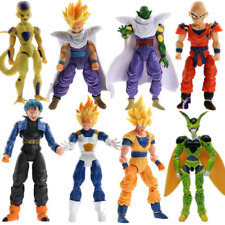 2 Set=16PCS Dragon Ball Z Goku DBZ Joint Movable Action Figures Super Saiyan US picture