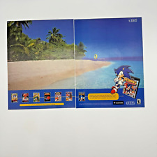 Sonic Mega Collection Magazine Ad Sega Gamecube Nintendo picture
