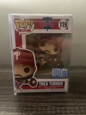 Funko Pop Philadelphia Phillies - Trea Turner #119 (Funko EX) w/protector picture