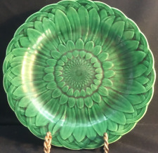 Antique Wedgwood Majolica Sunflower on Basket Plate c.1870s Perfect Condition picture