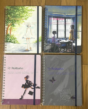 Rollbahn Nootebook L 4pc Set Ai Yazawa Exhibition Limited Japan NEW Sealed picture