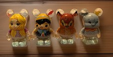 Disney Lot Of 4 Vinylmation 25th Anniversary 3” Vinyl Figures *See Description picture