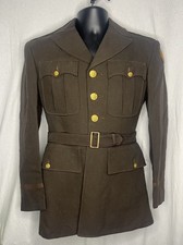 WWII NAMED USAAF 8th Air Force Pilots Uniform Jacket, WW2 Warrant Officer WOJG picture