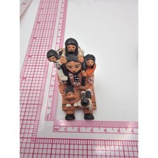 American Legacy Products Storyteller Figurines Pair Southwestern Pueblo Style picture