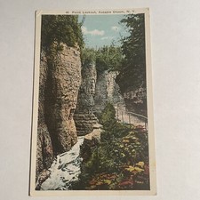 Vintage Postcard New York, Point Lookout, Ausable Chasm NY New York picture