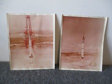 NASA MSFC REDSTONE ROCKET FRIENDSHIP 7 MERCURY 1ST GEN PHOTOS(2) 1961 -EKC KODAK picture