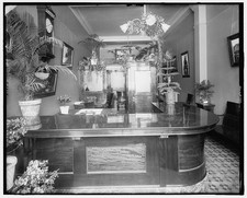 Photo:Detroit Michigan C&NW Ry Office 1910s Railroad Interior Desk picture