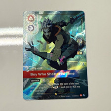 Riftbound League of Legends TCG Ekko, Boy who shattered time ON Signature picture