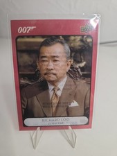 James Bond Villains & Henchmen #29 Richard Loo Red Clear Trading Card picture