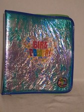 Vtg Lisa Frank Fashions Girl Power Zip 3 Ring Binder Iridescent Holo Y2K RARE picture
