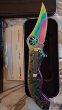 Magnum by Böker Rainbow Multicolor Drop Point Pocketknife Liner Lock Clip Box picture