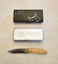 Fox Knives Elite Olive Wood Lockblade Knife NEW picture