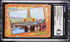 Topps Disneyland 70th Anniversary (2026) The Lands LNDS-8 Orange Foil /25 CGC picture