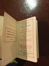 1929 The Lectures of the Three Degree in Craft Masonry  Freemasonry masonic/570 picture