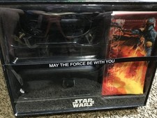 Men's Star Wars boba fett Foster Grant Sunglass Gift Set RARE picture