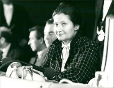 Simone Veil, President of the European Parliament. - Vintage Photograph 2653287 picture