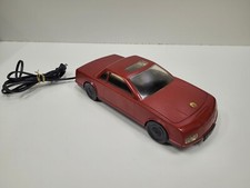 Vintage Kinyo AW600 VHS Video Tape Rewinder- Red-- Headlights Work picture