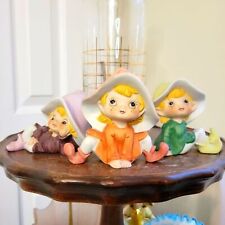 Vintage Homco Pixie Elf Figurines picture