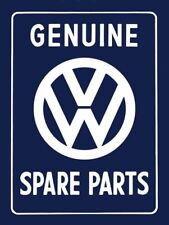 VW, Volkswagen NEW METAL SIGN: Genuine VW Spare Parts picture