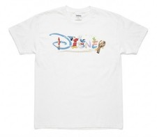 Vintage Disney Store T-Shirt Men Medium White Mickey Mouse Sorcerer Graphic picture