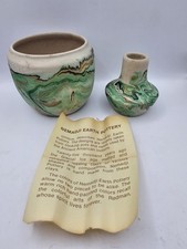 Nemadji Earth Pottery 2 pc Set 4