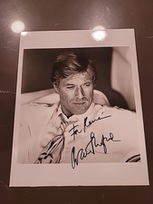 ROBERT REDFORD signed 8x10 photo NO COA TO Rene picture