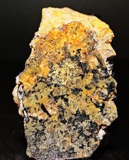 RARE 193g Silver Mines MO Ore - Bladed Wolframite Crystal, Silver Galena & Topaz picture