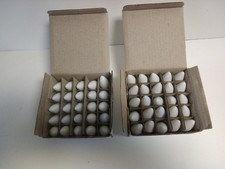 Lot of 50, Ceramic C7,  Opaque White Replacement Bulbs, 5W/120V-2 Boxes Of 25 picture