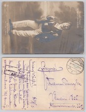 Guido Thiescher Metropol-Theater DIE NACHT VON BERLIN RPPC 1915 Berlin Germany picture