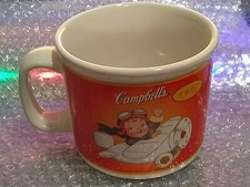 New Campbell's Kids 100 Years Soup Mug Airplane/Radiocast 1904-2004 picture