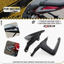 For TRIDENT 660 800 2026 Daytona 660 Motorcycle Aluminum Tail Armrest Rear picture