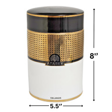Atabey Cigar Jar Humidor Cigar Ceramic Holder Home Decor Storage Decorative Jar picture